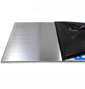 China Hairline Brushed Stainless Steel Sheet Metal SS310 Thick Stainless Steel Plate Ss Plate wholesale