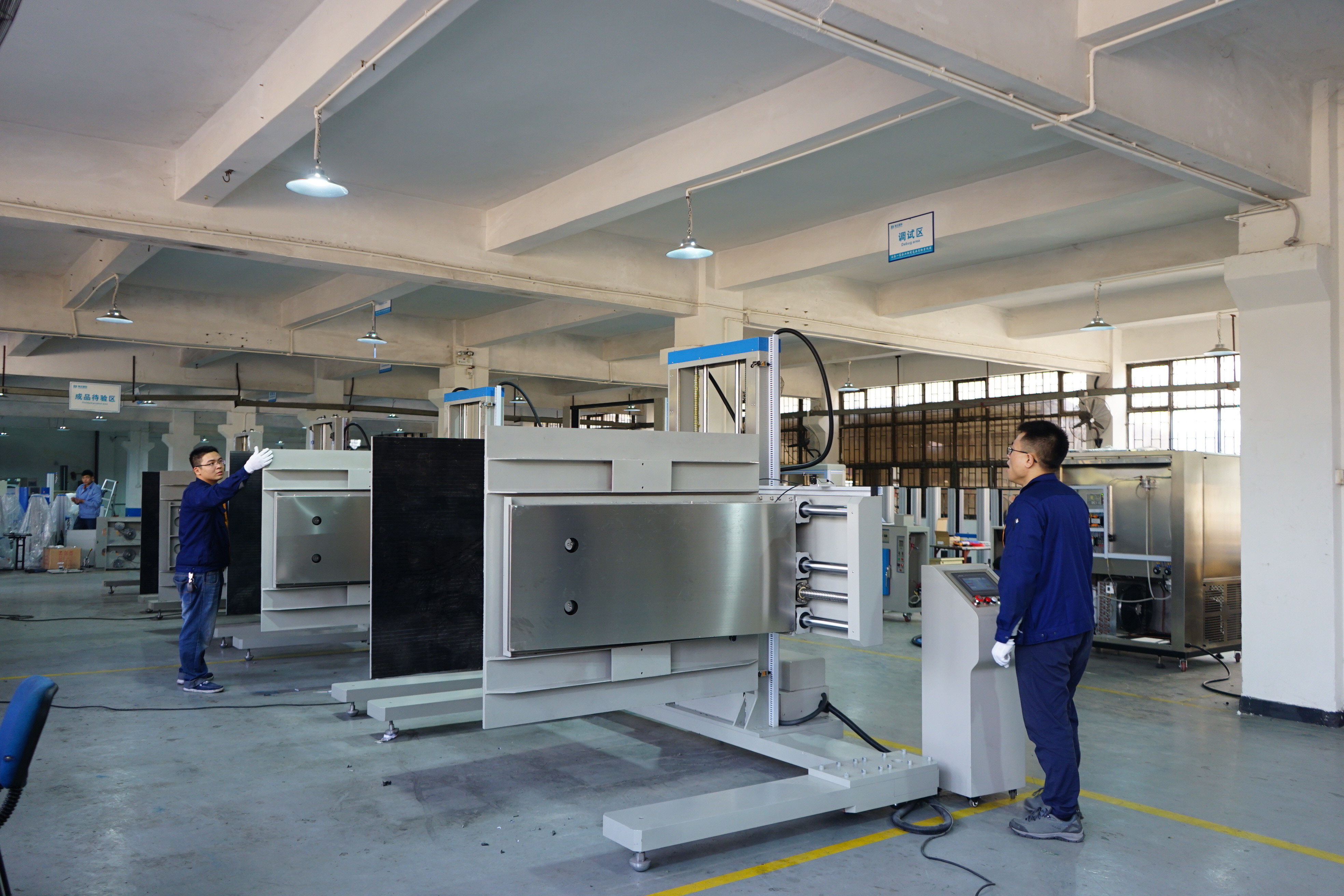 ASTM D6055 Package Testing Equipment , PLC Control Package Compression Testing Machine