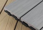 30x30mm Wood Plastic Composite Floor Panel Gray Stitched Building Outdoor Board