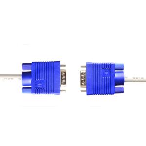 China Durable ROHS white 8.0mm VGA Cable Harness Assembly Tinned Copper Thin VGA Cable wholesale
