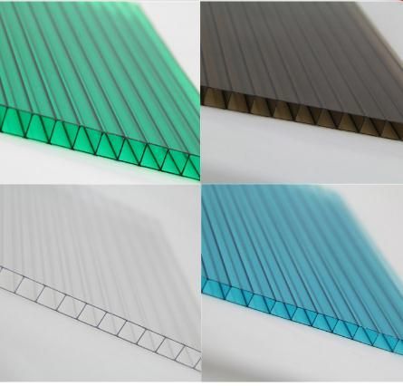 Eco-Friendly Rainproof PC Hollow Sheet Premium Material Greenhouse Polycarbonate Panels