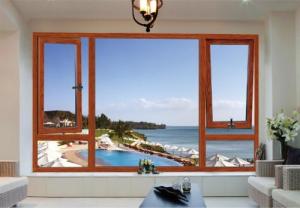 China Luxury Homes Wood Aluminium Windows Environment Protective Easy To Install wholesale
