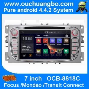 China Ouchuangbo Car Stereo Radio GPS Navi Wifi Ford Focus /Mondeo /Transit Connect Android 4.4 wholesale