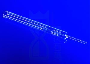 China High Purity Polishing Clear Quartz Glass Tube For Pyrolysis Furnace wholesale