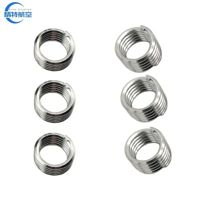 M8 M10 Factory Supply 201 304 316 Stainless Steel Tailless Thread Insert