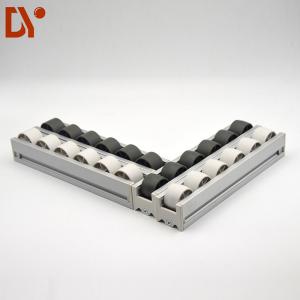 China Sliding Roller Track Conveyor / Gravity Roller Track For Industrial Storage wholesale