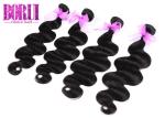 Unprocessed 8-30 Inches Malaysian Hair Weave , Malaysian Hair Extensions