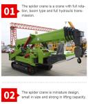 ZHONGMEI 8 Ton Mini Spider Crane Electric Movable Small Spider Cranes With CE
