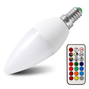 China Dimmable LED Light Bulbs E27 E26 E22 RGB Adjustable LED Lamp on sale