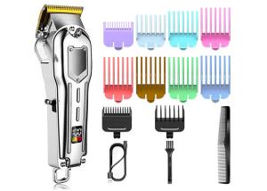 China Lion Battery Electric Hair Trimmer , Professional Barber Shop Hair Clippers wholesale