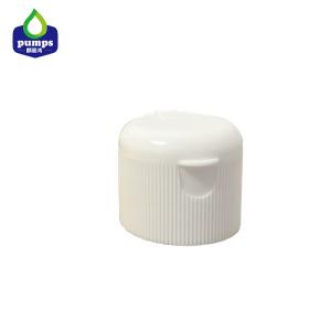 China Screw Cap Plastic Lids 20mm 24mm 28mm Cosmetic Packaging Plastic Flip Top Cap wholesale