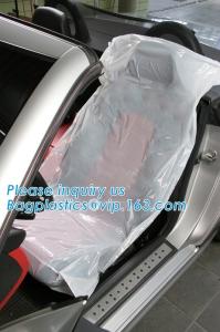 China Biodegradable Disposable Car Seat Cover, 5 In 1 Kit Protection, Masking Film, Wheel Bags, Tyre Sack wholesale