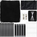 600D PU Softball Pitching Screen Customized Color Baseball Practice Net