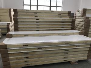 China Cold Storage Warehouse 50mm Thick PU Cam Lock Panel wholesale