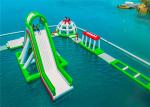 Obstacle Courses Outdoor Inflatable Floating Water Park For Adults Puncture
