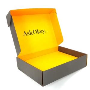 China SA8000 Certified Coloured Cardboard Boxes Custom Printed Corrugated Shipping Boxes wholesale