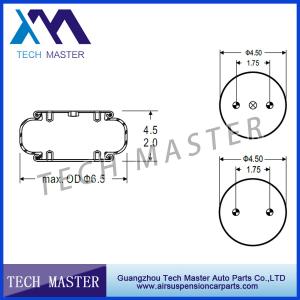 China Hot sale Convoluted Industrial air spring for Truck / Trailer air bellows spring OEM W01-358-7731 wholesale
