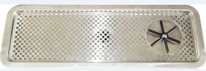 China Detachable 60cm Bar Drip Tray With Glass Rinser And Drainer wholesale