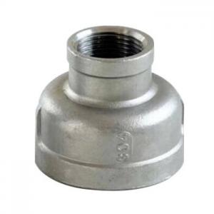 China Stainless Steel 201 304 Reducing Straight Inner Wire Pipe Fitting Reduce Socket Coupling on sale