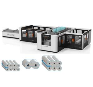 China High Speed kitchen towel toilet paper roll packing machine production line in USA wholesale