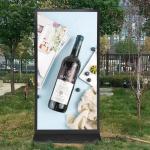 3500Nits Ip65 Waterproof Digital Signage Outdoor Displays 4K Floor Standing