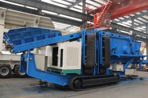 China Road Concrete 900t/H PLC Crawler Mobile Screening Plant wholesale