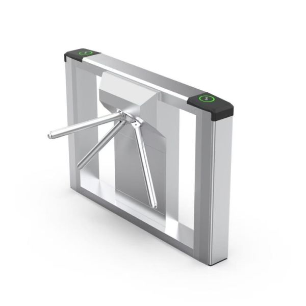 Dual Motor Fully Automatic Tripod Turnstile Gate Access Control with Face Recognition
