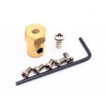 ASLONG DC Motor Set 65mm Intelligent Car Motor Wheel Reduction Motor Low Speed