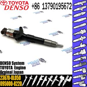 China 1KD Engine TOYOTA Fuel Injector 23670-0L050 095000-8220 Common Rail Injector wholesale