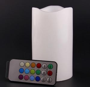 China flameless remote control led light candle wholesale