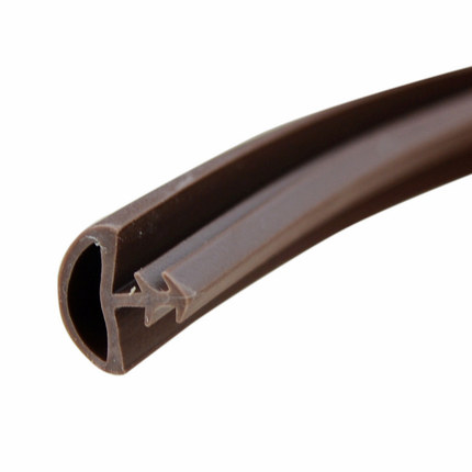 Extrusion Processing TPE Bulb Seals for Wooden Door Slot Groove Black or Other Rubber
