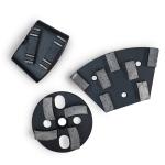 Metal Bond Concrete Floor Grinding Tool Grit 60 Segmented Diamond Abrasive A