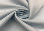 Grey Color Hole Pattern Breathable Outdoor Fabric 100D +100D * 100D + 100D Yarn