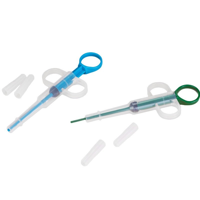 Needle Tube Push Cylinder Type Pet Medicine Feeder Cat Dog Water Injection Feeding Stick