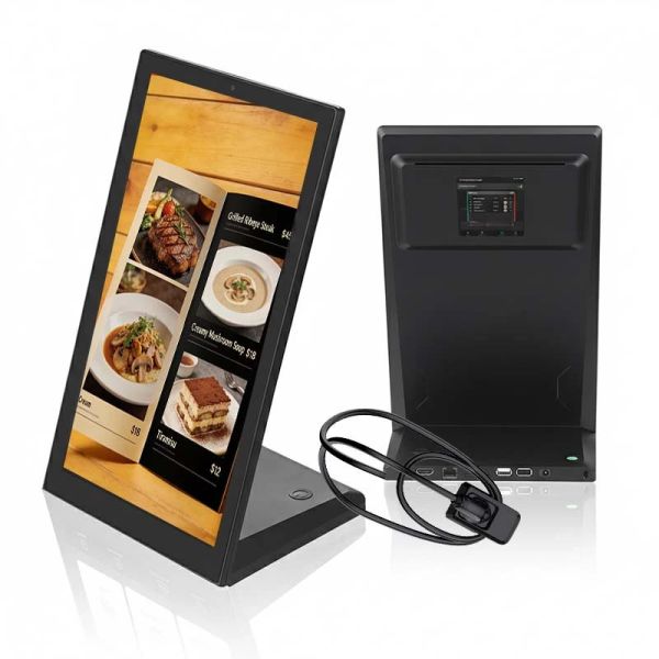 Restaurant Digital Signage with Cloud Management High-Definition Display and Self-Ordering Capabilities