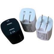 China 5V 1A Dual USB Travel Charger on sale