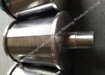 Anti Corrosion SS Wedge Wire Screen Nozzle For Liquid / Gas / Solid Filtration