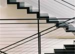 Round / Square / Flat Baluster Stainless Steel Cable Stair Railing System With