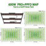 Samsung lm301H Full Spectrum LED Grow Lights 4X4 Tent 600W Preassembled