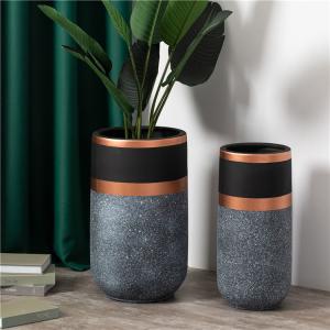 China Popular design luxury home decoration large planter custom creative garden indoor outdoor big ceramic flower pots wholesale