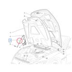 For Maserati GranTurismo GranCabrio Front Hood Lift Supports Shocks OEM 68250000