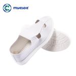 esd clean room shoes Factory Manufacture Four Hole PU/PVC Anti-static cleanroom