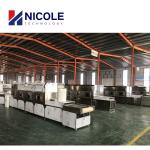 Continuous Industrial Microwave Sterilization Machine SS 304 3KW - 1000KW