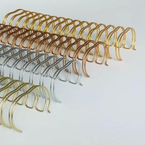 China 25.4mm Nylon Coated Double Loop Binding Wire For Picture Album wholesale