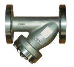 Water Meter Steam Strainer With Plug and Drain Valve PN16 / Y Type Filter