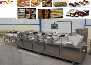 China Stainless Steel Cereal Bar Making Machine Siemens PLC Control wholesale