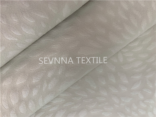 Custom Printing Poly Yarn Recycled Yoga Wear Fabric Double Knitted