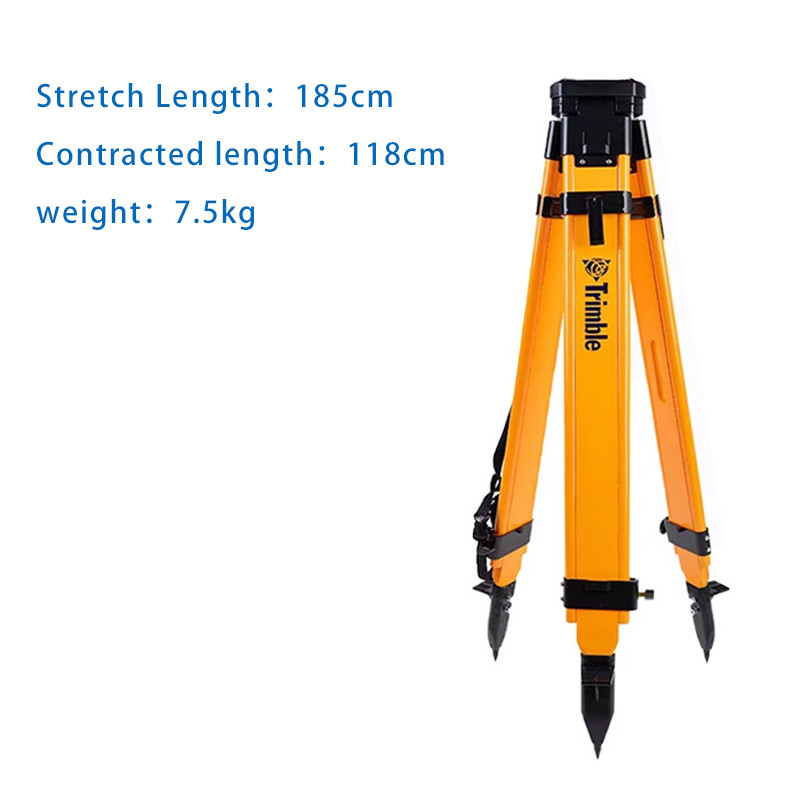 Wooden Tripod LEIcca GST20-9-FCT GEOMAX TOP CON Aluminum Alloy Solid Total Station Surveying and Surveying Bracket