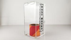 China 3-7 Days Delivery Customized Acrylic Containers Transparent Color wholesale