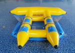 Towable Inflatable Flying Fish , Inflatable Banana Boat 2.8 * 2.6 Meter